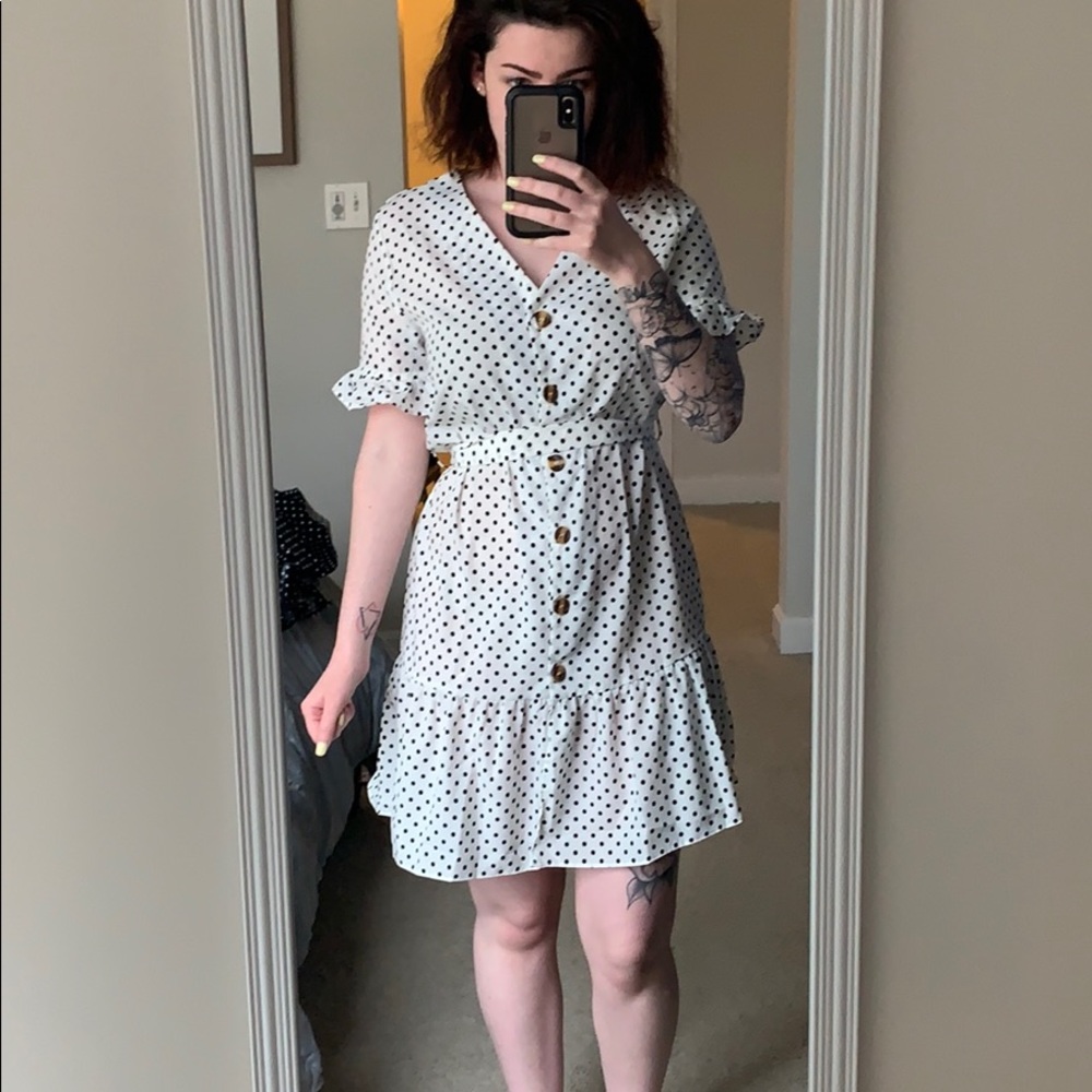Spring Polkadot Dress